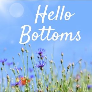 Workout pants, capris, denim shorts.